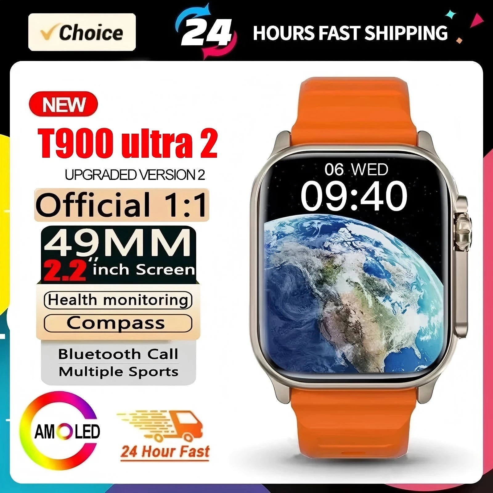 T900 Ultra 2 2025 Smartwatch