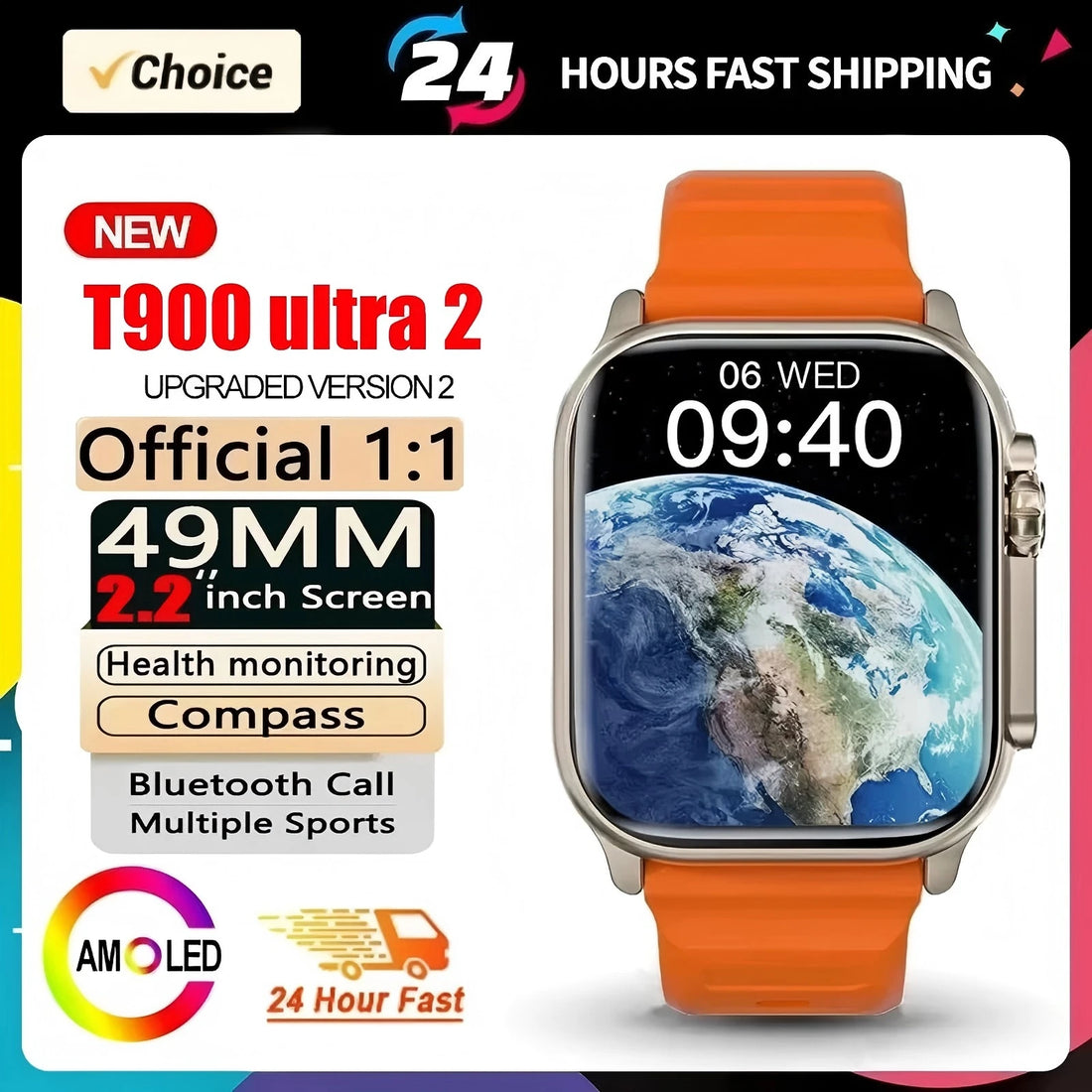 T900 Ultra 2 2025 Smartwatch