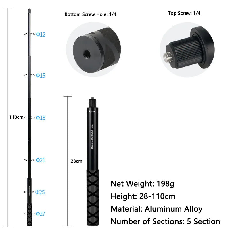 Selfie Stick Bullet Time Bundle for Insta360