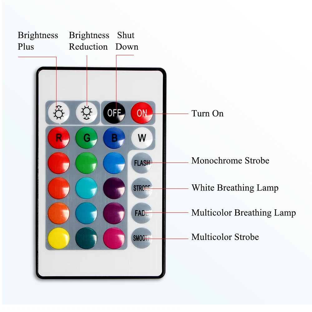 10-Inch RGB Video Ring Light with Remote