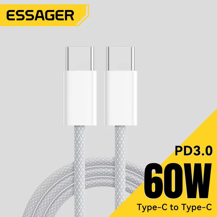 Essager 60W PD Fast USB-C Cable
