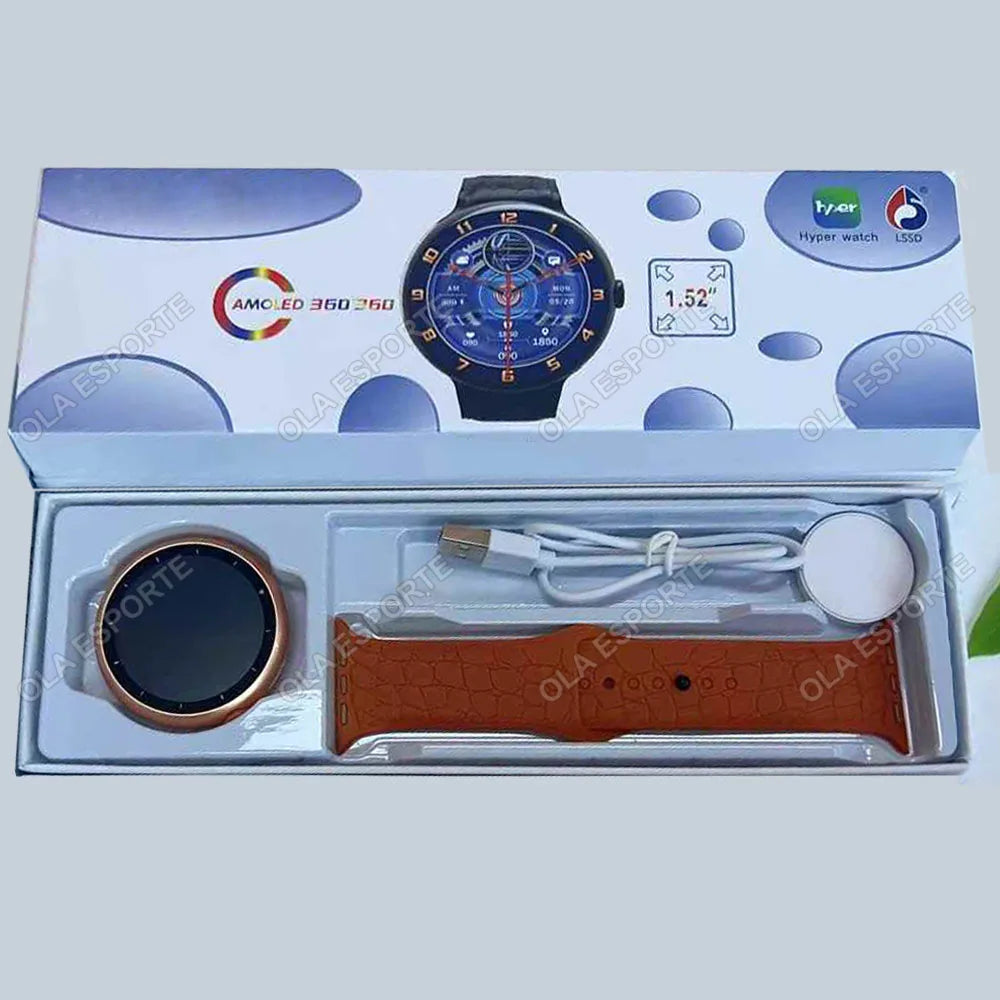 7-in-1 AMOLED GPS Smartwatch 2025