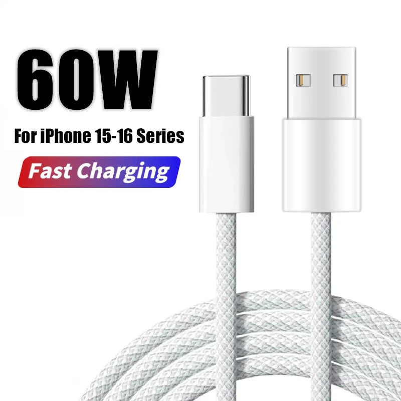 60W USB-C Fast Charging Cable