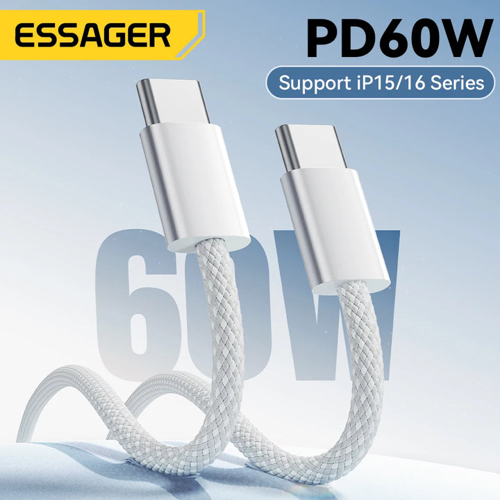 Essager 60W PD Fast USB-C Cable