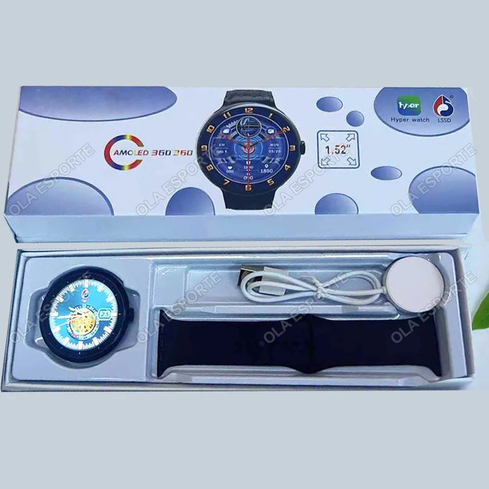 7-in-1 AMOLED GPS Smartwatch 2025