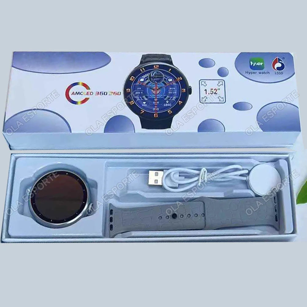 7-in-1 AMOLED GPS Smartwatch 2025